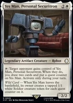 Yes Man, Personal Securitron⁣ - Universes Beyond: Fallout⁣ (Rare)⁣ [29]