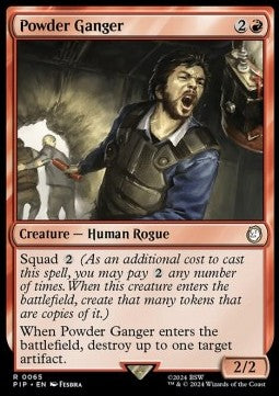 Powder Ganger⁣ - Universes Beyond: Fallout⁣ (Rare)⁣ [65]