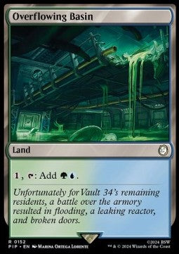 Overflowing Basin⁣ - Universes Beyond: Fallout⁣ (Rare)⁣ [152]