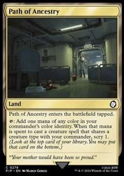 Path of Ancestry⁣ - Universes Beyond: Fallout⁣ (Common)⁣ [279]