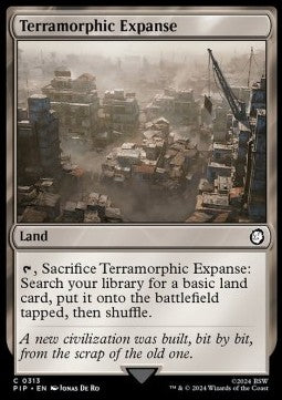 Terramorphic Expanse⁣ - Universes Beyond: Fallout⁣ (Common)⁣ [313]