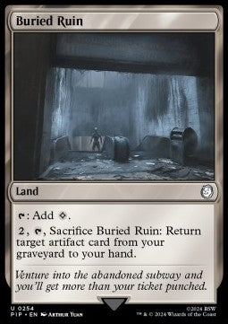 Buried Ruin⁣ - Universes Beyond: Fallout⁣ (Uncommon)⁣ [254]