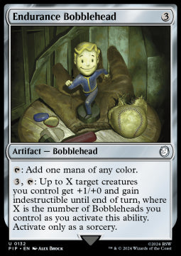 Endurance Bobblehead⁣ - Universes Beyond: Fallout⁣ (Uncommon)⁣ [132]
