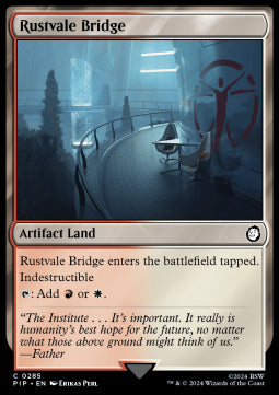 Rustvale Bridge⁣ - Universes Beyond: Fallout⁣ (Common)⁣ [285]