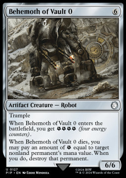 Behemoth of Vault 0⁣ - Universes Beyond: Fallout⁣ (Uncommon)⁣ [127]