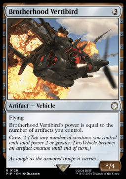 Brotherhood Vertibird⁣ - Universes Beyond: Fallout⁣ (Rare)⁣ [128]