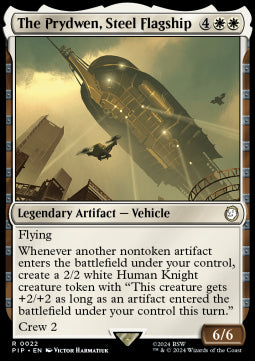 The Prydwen, Steel Flagship⁣ - Universes Beyond: Fallout⁣ (Rare)⁣ [22]
