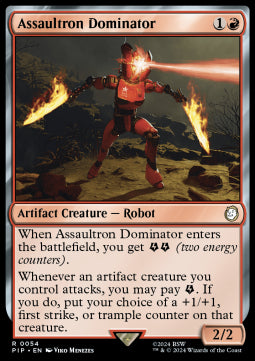 Assaultron Dominator⁣ - Universes Beyond: Fallout⁣ (Rare)⁣ [54]