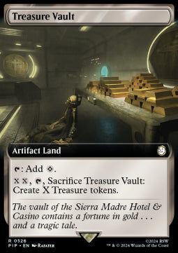Treasure Vault (V.1) - Universes Beyond: Fallout: Extras (Rare) [XPIP-526]
