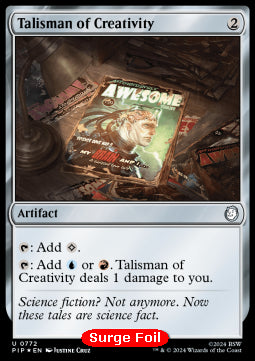 Talisman of Creativity - Universes Beyond: Fallout: Extras (Uncommon) [XPIP-772]