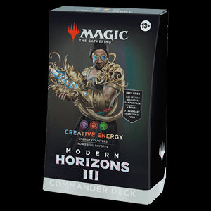 Commander: Modern Horizons 3: "Creative Energy" Commander Deck - Commander: Modern Horizons 3