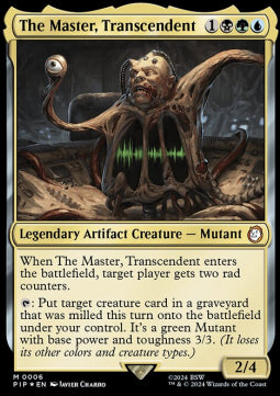 The Master, Transcendent⁣ - Universes Beyond: Fallout⁣ (Mythic)⁣ [6]