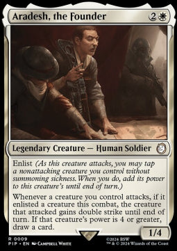 Aradesh, the Founder⁣ - Universes Beyond: Fallout⁣ (Rare)⁣ [9]