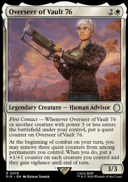 Overseer of Vault 76⁣ - Universes Beyond: Fallout⁣ (Rare)⁣ [19]