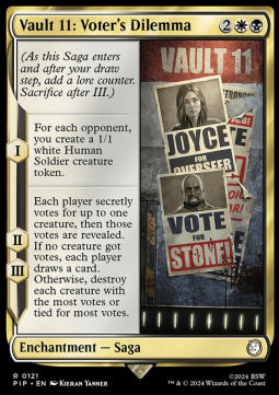 Vault 11: Voter's Dilemma⁣ - Universes Beyond: Fallout⁣ (Rare)⁣ [121]