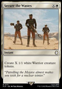 Secure the Wastes⁣ - Universes Beyond: Fallout⁣ (Rare)⁣ [171]