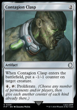 Contagion Clasp⁣ - Universes Beyond: Fallout⁣ (Uncommon)⁣ [229]