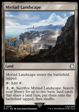 Myriad Landscape⁣ - Universes Beyond: Fallout⁣ (Uncommon)⁣ [274]