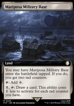 Mariposa Military Base (V.1)⁣ - Universes Beyond: Fallout: Extras⁣ (Rare)⁣ [443]