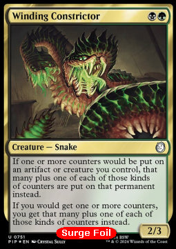Winding Constrictor - Universes Beyond: Fallout: Extras (Uncommon) [XPIP-751]