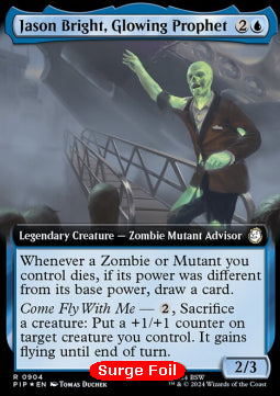 Jason Bright, Glowing Prophet (V.3) - Universes Beyond: Fallout: Extras (Rare) [XPIP-904]