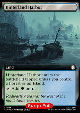 Hinterland Harbor (V.3) - Universes Beyond: Fallout: Extras (Rare) [XPIP-1026]