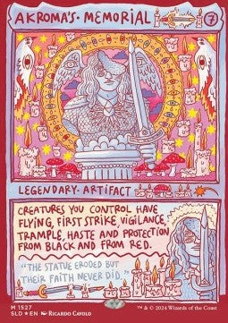 Akroma's Memorial - MagicCon Products (Mythic) [MCON-1527]