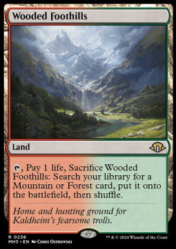 Wooded Foothills - Modern Horizons 3 (Rare) [MH3-236]