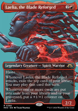 Laelia, the Blade Reforged (V.1) - Modern Horizons 3: Extras (Rare) [XMH3-368]