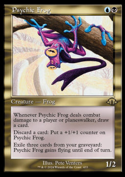 Psychic Frog (V.2)⁣ - Modern Horizons 3: Extras⁣ (Rare)⁣ [433]
