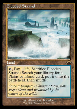 Flooded Strand (V.2)⁣ - Modern Horizons 3: Extras⁣ (Rare)⁣ [436]
