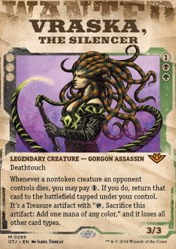 Vraska, the Silencer - Outlaws of Thunder Junction: Extras (Mythic) [XOTJ-299]