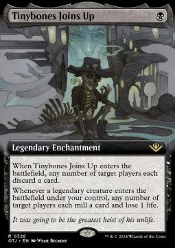 Tinybones Joins Up - Outlaws of Thunder Junction: Extras (Rare) [XOTJ-328]