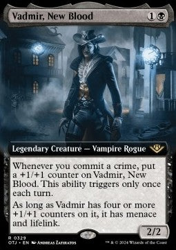 Vadmir, New Blood - Outlaws of Thunder Junction: Extras (Rare) [XOTJ-329]