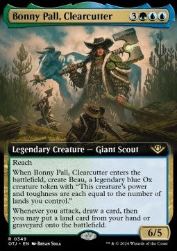 Bonny Pall, Clearcutter - Outlaws of Thunder Junction: Extras (Rare) [XOTJ-349]