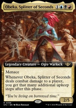 Obeka, Splitter of Seconds - Outlaws of Thunder Junction: Extras (Rare) [XOTJ-358]