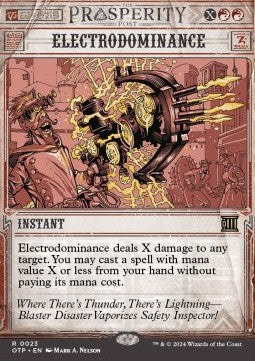 Electrodominance - Breaking News (Rare) [OTP-23]