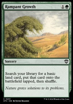Rampant Growth - Commander: Outlaws of Thunder Junction (Common) [OTC-201]