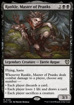 Rankle, Master of Pranks - Commander: Outlaws of Thunder Junction (Rare) [OTC-148]