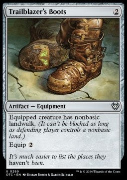 Trailblazer's Boots - Commander: Outlaws of Thunder Junction (Uncommon) [OTC-269]