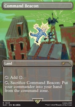 Command Beacon - Secret Lair Drop Series: Equinox Superdrop 2024 (Rare) [SLDE24-1533]