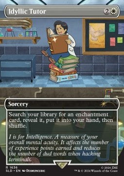 Idyllic Tutor - Secret Lair Drop Series: Equinox Superdrop 2024 (Rare) [SLDE24-1636]