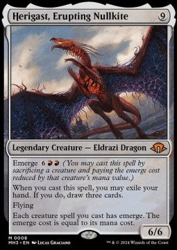 Herigast, Erupting Nullkite⁣ - Modern Horizons 3⁣ (Mythic)⁣ [8]