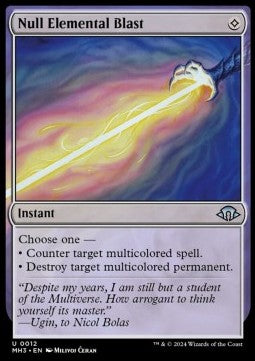 Null Elemental Blast⁣ - Modern Horizons 3⁣ (Uncommon)⁣ [12]