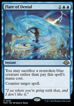 Flare of Denial⁣ - Modern Horizons 3⁣ (Rare)⁣ [62]