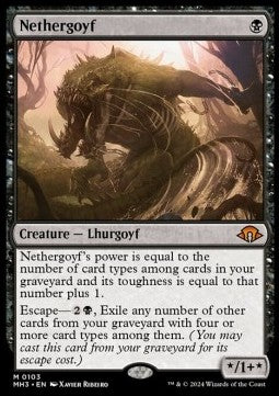 Nethergoyf⁣ - Modern Horizons 3⁣ (Mythic)⁣ [103]
