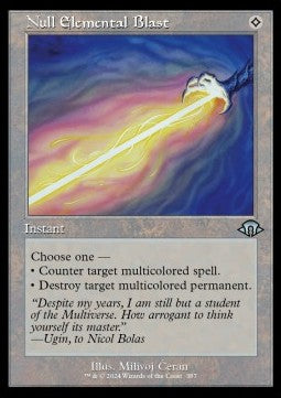 Null Elemental Blast - Modern Horizons 3: Extras (Uncommon) [XMH3-387]