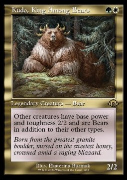 Kudo, King Among Bears (V.2)⁣ - Modern Horizons 3: Extras⁣ (Rare)⁣ [432]
