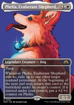 Phelia, Exuberant Shepherd (V.1)⁣ - Modern Horizons 3: Extras⁣ (Rare)⁣ [364]