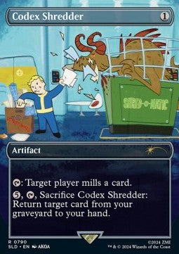 Codex Shredder - Secret Lair Drop Series (Rare) [SLD-790]